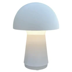 Veli Line genopladelig bordlampe, hvid