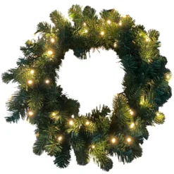 Veli Line julekrans, 40 varmhvide lys, Ø40 cm