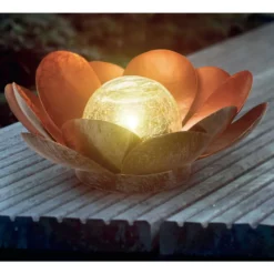 Veli Line Lotus solcelle bordlampe