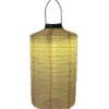 Veli Line solcelle papir lanterne, beige