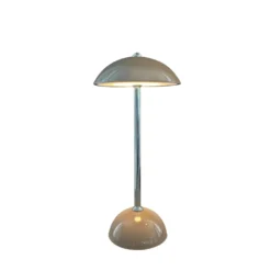 Veli Line Suave genopladelig bordlampe, grå