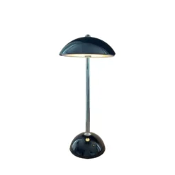 Veli Line Suave genopladelig bordlampe, sort