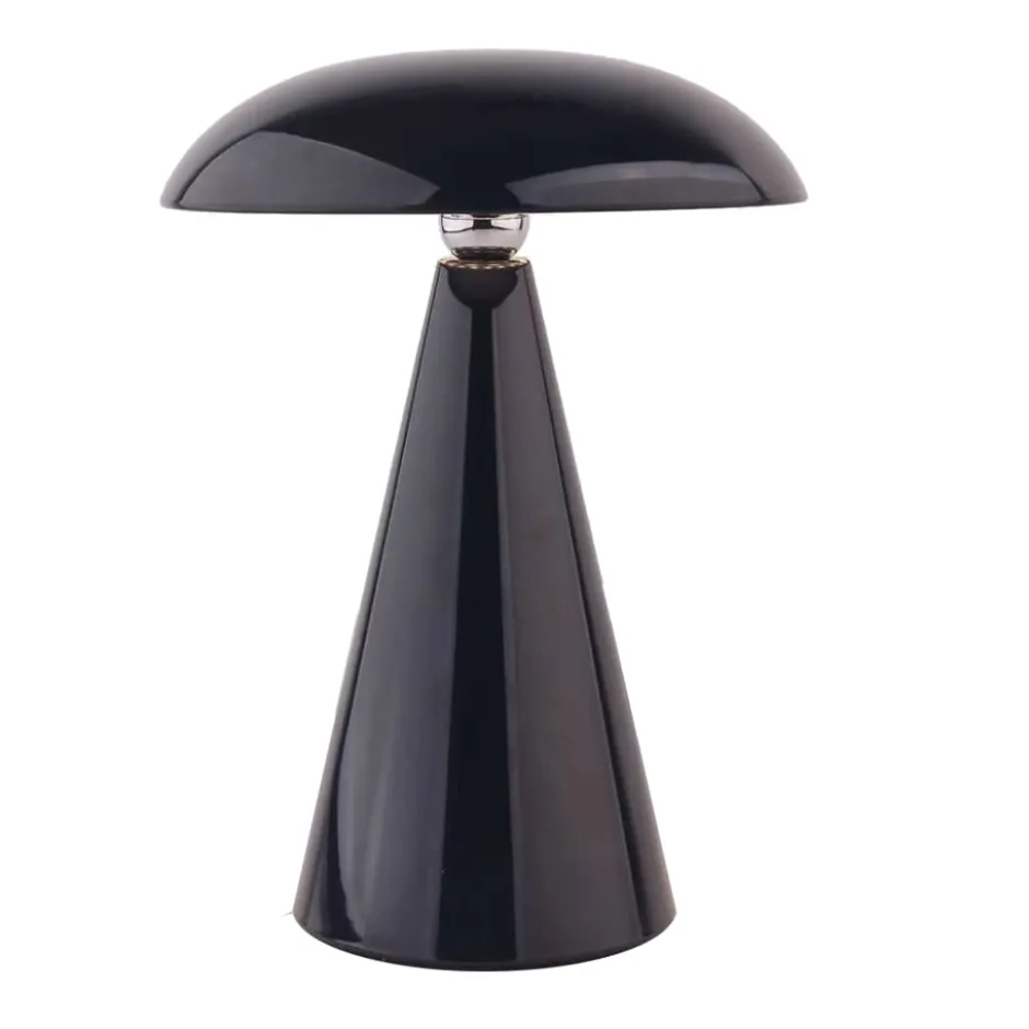 Veli Line Swing genopladelig bordlampe, sort
