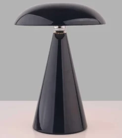 Veli Line Swing genopladelig bordlampe, sort