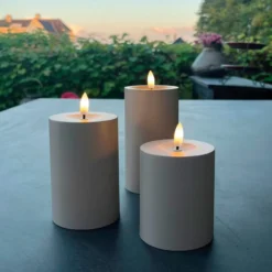 Veli Line udendørs LED bloklys, batteri