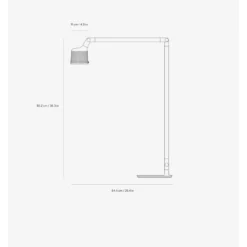Vipp 525 gulvlampe