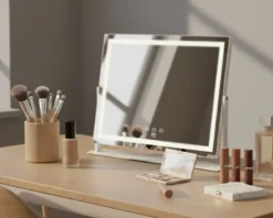 Wilfa EC Sparkle MI1W-D58 makeup spejl med lys, 64x50,3 cm, hvid