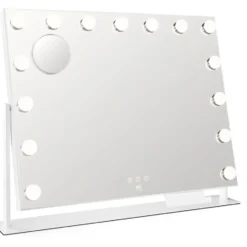 Wilfa EC Star MI2W-D58 makeup spejl med lys, 64x50,3 cm, hvid