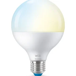 Wiz E27 globepære, 2700K-6500K, 11W