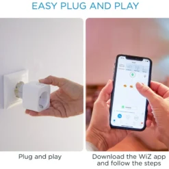 Wiz smart plug til stikkontakt, Wi-Fi