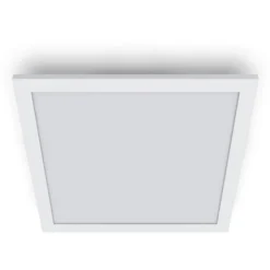 Wiz Superslim panel, justerbar hvid, hvid, 60x60 cm