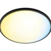 Wiz Superslim plafond, sort