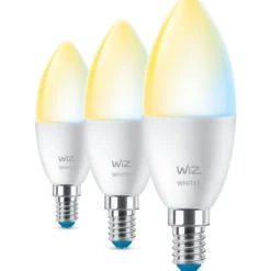 Wiz Wifi E14 kronepære, 2700K-6500K, 4,9W, 3-pak